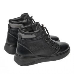 Stivali adolescenti 4013 nero combinato