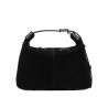 Borsa donna a mano 037-1g 01 camoscio nero