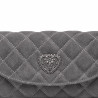 Borsa donna a tracolla 048g 01 camoscio grigio