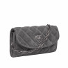 Borsa donna a tracolla 048g 01 camoscio grigio