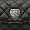 Borsa donna a tracolla 048g 01 nero caviale