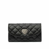 Borsa donna a tracolla 048g 01 nero caviale