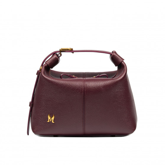 Borsa da donna a mano 037-1g bordeaux