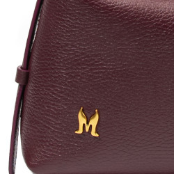 Borsa da donna a mano 037-1g bordeaux