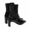 Stivaletti con tacco donna 1408 nero