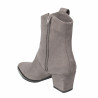 Stivaletti con tacco donna 1411 nabuk sabbia