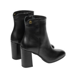 Stivaletti con tacco donna 1407 nero