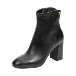 Stivaletti con tacco donna 1407 nero
