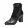 Stivaletti con tacco donna 1407 nero