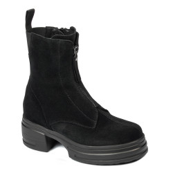 Stivaletti donna 3418 velluto nero