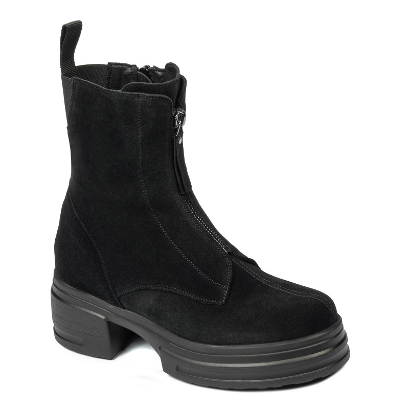 Stivaletti donna 3418 velluto nero