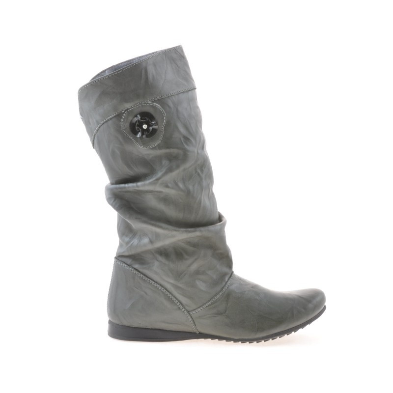 Stivali donna 257 crepe grigio