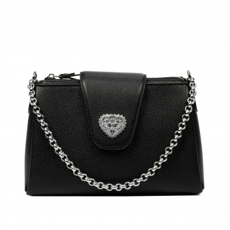 Borsa a tracolla da donna 051g 01 biz nero
