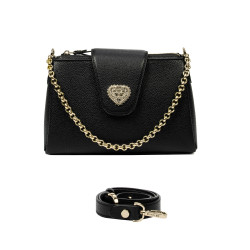Borsa da donna a tracolla 051g biz nero