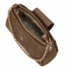 Borsa donna a tracolla 051g camoscio latte