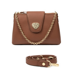 Borsa donna a tracolla 051g biz caramello