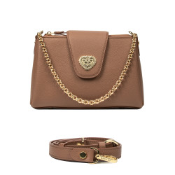 Borsa da donna a tracolla 051g biz cognac