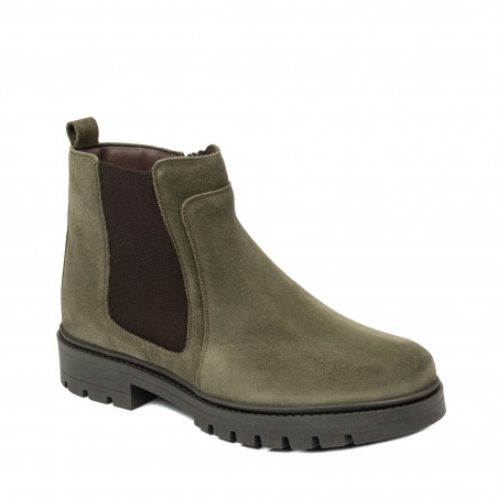 Stivaletti uomo 4150 bufo kaki
