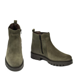 Stivaletti uomo 4150 bufo kaki