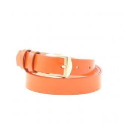 Cintura donna 01m vernice arancione