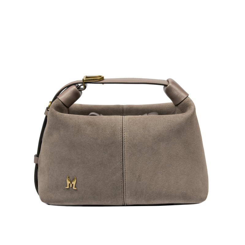 Borsa donna a mano 037-1g camoscio arenaria