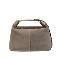 Borsa donna a mano 037-1g camoscio arenaria