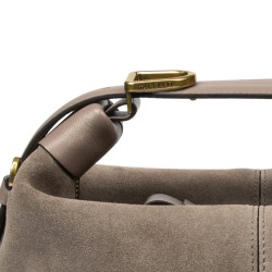 Borsa donna a mano 037-1g camoscio arenaria