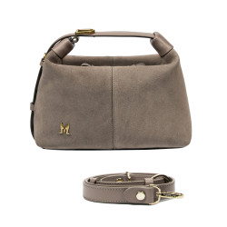 Borsa donna a mano 037-1g camoscio arenaria