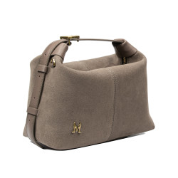 Borsa donna a mano 037-1g camoscio arenaria