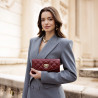 Borsa donna a tracolla 048g bordeaux lifestyle