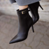 Stivaletti con tacco donna 1409 nero lifestyle