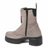 Stivaletti donna 3418 sabbia velluto