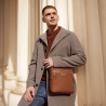 Borsa a tracolla da uomo 304g 01 cognac brown lifestyle