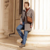 Scarpe casual uomo 989 grigio velour