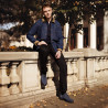 Scarpe casual uomo 989 azzurro velour lifestyle