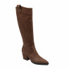 Stivale con tacco da donna 1412 biz cioccolato