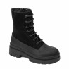 Stivali donna 3419 nero velluto combinato