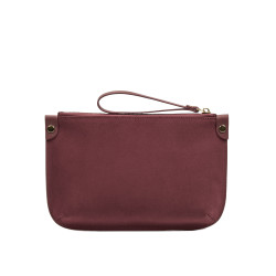 Borsa da donna a mano 211g bordeaux camoscio