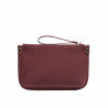 Borsa da donna a mano 211g bordeaux camoscio
