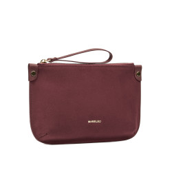 Borsa da donna a mano 211g bordeaux camoscio