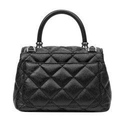Borsa da donna a tracolla 049g 01 nero caviale