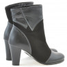 Stivaletti donna 1134 nero antilope combinato