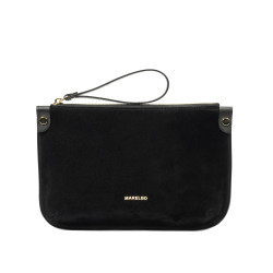 Borsa donna a mano 211g suede nera