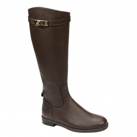 Stivali donna 3420 cioccolato