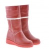 Stivaletti bambino piccoli 25c rosso+bianco
