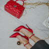 Scarpe eleganti donna 1311 satin rosso lifestyle