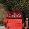 Borsa donna a tracolla 048g bordeaux lifestyle