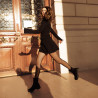Stivaletti donna 3408 bufalo nero lifestyle