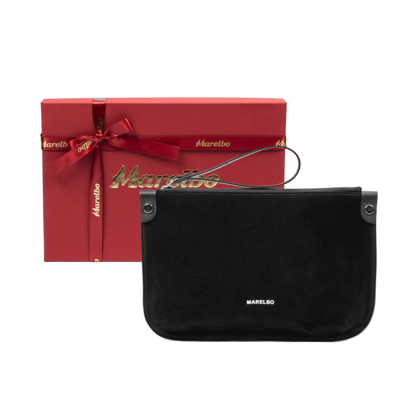 Borsa da donna a mano 211g 01 camoscio nero