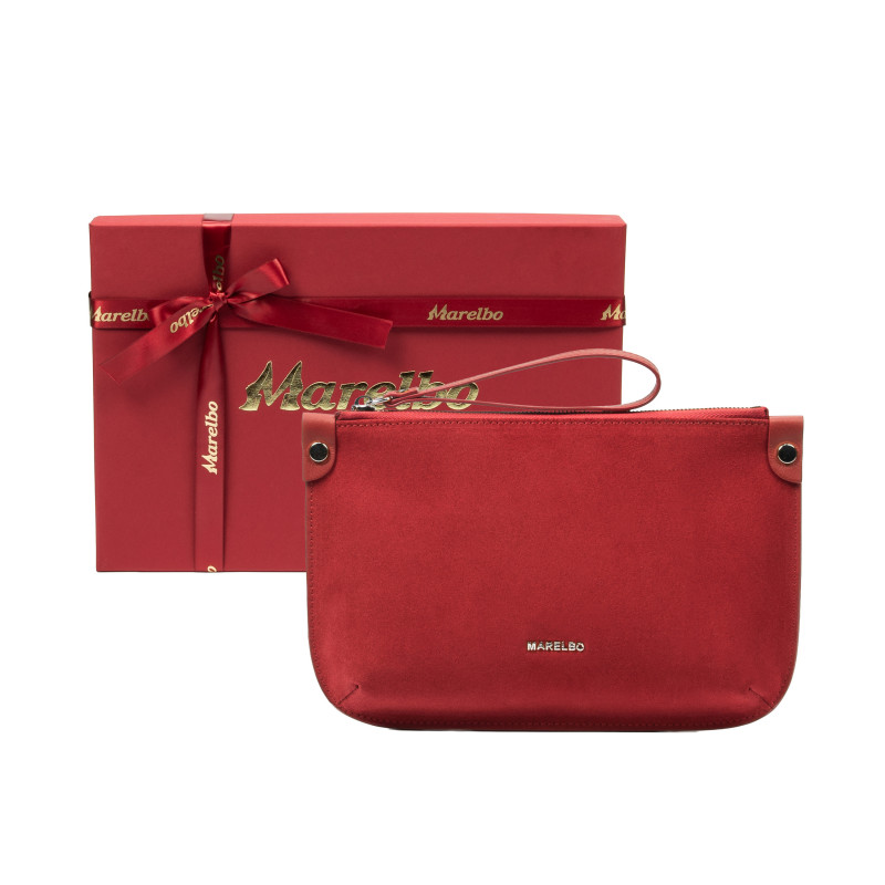 Borsa da donna a mano 211g 01 suede rosso